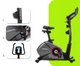 Велотренажер большой устойчивый Urbogym LEAD до 150 кг с магнитной нагрузкой Серый с красным - изображение 3