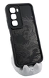 Чехол Shock Case Print для Infinix Hot 60i (X6728) бампер силиконовый черный рисунок Дракон - изображение 1