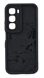 Чехол Shock Case Print для Infinix Hot 60i (X6728) бампер силиконовый черный рисунок Дракон - изображение 2
