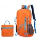 Водонепроникний складаний рюкзак HikingBag, помаранчевий - зображення 8