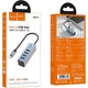 Хаб HOCO HB1C Type-C to 4xUSB3.0 - изображение 3