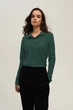 Женское поло с длинными рукавами Haki 2XL - изображение 2