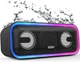 Бездротова колонка DOSS SoundBox Pro+ Bluetooth, 24 Вт стерео, потужний бас, IPX6, 15 годин, світлові ефекти - зображення 1