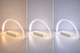 Настольная LED лампа F-686 для салона красоты 47×4.5×30 см для маникюра и nail-мастеров. От сети 220V - изображение 4