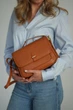 Жіноча сумка крос-боді з натуральної шкіри руда BAGS4LIFE 88366 з клапаном - 68658 - зображення 2