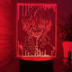 Акриловый 3D Светильник RGB Кэн Канэки Токийский гуль Tokyo Ghoul Ken Kaneki 18 см - изображение 1