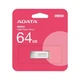 USB флеш накопитель ADATA 64GB UR 350 Silver/Beige USB 3.2 (UR350-64G-RSR/BG) - изображение 5