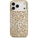 Чохол Guess Leopard Glitter для iPhone 17 Pro Max Brown with MagSafe (GUHMP17XHLEGTGLW) - зображення 3