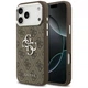 Чохол Guess 4G Big 4G Classic Logo для iPhone 17 Pro Max Brown Silver (GUHCP17XP4G4SMCW) - зображення 1