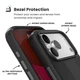 Чехол Speck Presidio2 Grip ClickLock для iPhone 17 Pro Max Black / Slate Grey / White with MagSafe (150986-D143) - изображение 5