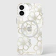 Чехол Case-Mate Floral Gems для iPhone 16 Plus Gold with MagSafe (CM054374) - изображение 9