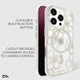 Чехол Case-Mate Floral Gems для iPhone 16 Pro Gold with MagSafe (CM054416) - изображение 13