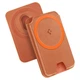 Чохол Spigen Valentinus MagFit Plus Universal Magnetic Card Holder Metallic with MagSafe Orange (8800337244731) - зображення 4