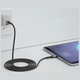 Кабель 3MK Hyper Cable N-SERIES USB-C to USB-C 2m 20V/5A 100W Black (5903108680196) - изображение 4