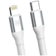 Кабель 3mk Hyper Cable N-Series USB-C to Lightning 3m PD 3.0 9V/3A 27W White (5903108739245) - зображення 3