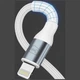 Кабель 3mk Hyper Cable N-Series USB-C to Lightning 1m 9V/3A 27W White (5903108758246) - изображение 6