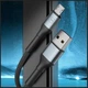 Кабель 3mk Hyper Cable N-Series USB-A to MicroUSB QC 3.0 5V/2A 10W Black (5903108739177) - изображение 4