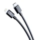 Кабель 3mk Hyper Cable USB-C - Lightning 20W 1.2m Black (5903108541206) - изображение 4
