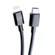 Кабель 3mk Hyper Cable USB-C - Lightning 20W 1.2m Black (5903108541206) - изображение 8