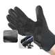 Спортивные перчатки Hurtel для телефона противоскользящие (размер XL) Black (5907769307744) - изображение 2
