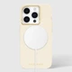 Чехол Case-Mate Silicone для iPhone 15 Pro бежевый with MagSafe (CM051470) - изображение 2