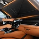 Зонтик на лобовое стекло в авто Car Umbrellas автомобильный козырек для защиты от солнца - изображение 13
