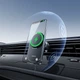Автодержатель Baseus PrimeTrip VC1 Pro с беспроводной зарядкой Qi2 на дефлектор Black (6932172685973) - изображение 8