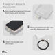 Браслет Case-Mate Phone Bangle для смартфона Black (CM056204-05) - изображение 6