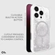 Чехол Case-Mate Waterfall для iPhone 16 Pro Silver with MagSafe (CM054602) - изображение 12