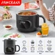 Электрическая мини-мультиварка (электрокастрюля) PANCERKA 1,6 л, 550 Вт, HD цифровой дисплей, сенсорное управление, 8 режимов, пароварка, 220–240 В, черный - изображение 6