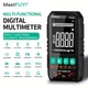 Цифровой мультиметр MASTFUYI 600V/4A True RMS, автоматический выбор диапазона, тестер напряжения, тока, сопротивления, емкости, черный - изображение 3