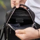 Мужская кожаная сумка через плечо Tiding Bag A25-1278C – компактная и удобная барсетка на каждый день - изображение 9