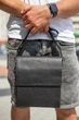 Мужская кожаная сумка через плечо BEXHILL TD-18621 — мессенджер планшет 23x26x6 черная - изображение 3