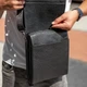 Мужская кожаная сумка через плечо BEXHILL TD-18621 — мессенджер планшет 23x26x6 черная - изображение 9
