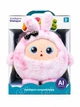 Интерактивный AI зайчик AITOYS Розовый — умная плюшевая игрушка с анимированными глазами, музыкой и голосовым взаимодействием, USB Type-C - изображение 2