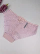 Кружевные слипы с портупеей сзади 2Р0053, 4XL (ОБ 124-133), Пудра - изображение 3