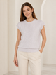 Футболка женская вязаная one size серая (N1005) - изображение 1