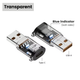 Адаптер OTG USB (тато) — Type-C (мама) — перехідник USB на USB-C для смартфона, планшета та ПК QC-069 - зображення 1