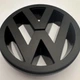 Эмблемы VW комплект 2 шт перед-зад GOLF 5 гольф капот багажник черные матовые 5nd853630 1T0853601A - изображение 5