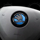 Эмблема знак Skoda (Шкода) 47 мм 63 мм new на руль подушку безопасности синяя с черным - изображение 7