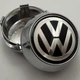 Колпачок конусный высокий фольцваген 60 мм 56 мм хром заглушка в диск Volkswagen - изображение 1