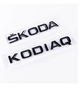 Таблички шильдики эмблема надписи Kodiaq Skoda (шкода) черные шкода 2 штуки - изображение 4