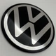 Наклейки для колпачков с логотипом VW Volkswagen Фольксваген 60 мм наклейки - изображение 3