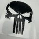 Наклейка Punisher карач череп пунішер чорна skull 10 см - зображення 2