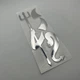3D наклейка на авто мото Чертенок на передний и задний значек демон чертик дьявол - изображение 2