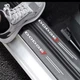 Защитная пленка накладка на пороги додж Dodge Черный Карбон наклейки светоотражающие надписи - изображение 7