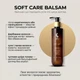 Бессульфатный бальзам для чувствительной кожи головы ORO Professional Soft Care 250 мл — мягкое питание, увлажнение и защита цвета - изображение 3