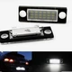 Подсветка номера skoda VW Passat B5 Caddy Golf Transporter T5 T6 LED шкода фольцваген Volkswagen 2 штуки - изображение 3