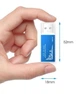 Картридер USB 2.0 4 in 1 MS/microSD/SDHC/T-Flash/M2 кардридер Card Reader Метал корпус Золотой - изображение 13