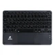 Клавиатура беспроводная JEQANG JB-380 bluetooth charging and lighting touch keyboard Черный - изображение 1